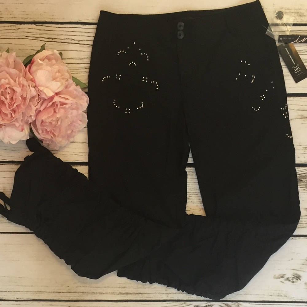 NWT INC International Concepts Embellished Capris